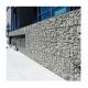 100*50*30 Aperture PVC Coated Gabion Baskets for Stones Silver Green Gray Blue Yellow