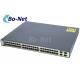 48 10/100/1000T + 4 SFP + IPS Used Cisco Switches Ethernet Network WS-C3750G-48TS-E