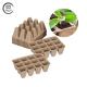 Custom Biodegradable Sugarcane Bagasse 12 Cell Plant Trays Starter Kit For Seed Planting