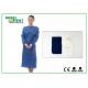 55G/M2 Disposable Surgical Isolation Gowns With Knitted Wrist
