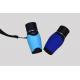 6x18 Cute Blue Color Mini Monocular Telescope 10.5mm Eye Relief With Rubber Eye Cup