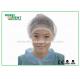 Disposable Head Cap Surgical Mob Cap for Hospital / Health Center
