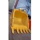 Severe Duty Hydraulic Excavator Bucket Large Open Area Saving Working Time
