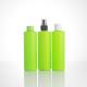 Green Cylindrical 230ml Detergent Liquid Bottle With Flip Cap