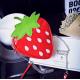 Japan and South Korea cartoon cute transparent strawberry summer fruit watermelon lemon shoulder bag Messenger bag