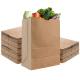 Eco-Friendly Fresh Fruits Vegetables Packaging Kraft Paper Bag with Luxury Design