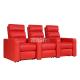 Modern Red Color VIP Home High Back Seat Movie Theater Recliner Cinema Sofa Theater Chair