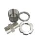 Stainless Steel Custom CNC Turning Component With Threading And Knurling