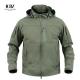 Men's Waterproof Tactical Combat Jacket Hoody Winter Solid Camouflage Coat Uniform