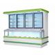 Hypermarket Combination Refrigerator 3/4 Doors Famous Brand Compressor