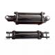 OEM custom heavy duty double acting tie rod hydraulic cylinder with clevis u rod ends