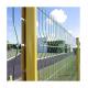 PVC Coated Welded Estate Fence Rigid Fence 3D Curved Wire Mesh Fence with Steel Wire
