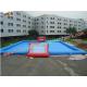 Durable Inflatable Sports Games , Soapy Water Football Field
