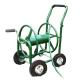 Green Garden Yard Planting Farm Heavy Duty Water Hose Reel Cart 500KGS Weight Capacity