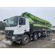 56m Remanufactured Truck Zoomlion Used Four Axle Actros 4141 Cement Truck
