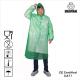 Waterproof Disposable Plastic Raincoat PE Rain Poncho With Hood