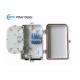 IP65 FTTH Fibre Optic Cable Termination Boxes 4 Core Outdoor Wall Mount