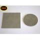 Porous Gauze Filter Mesh , Sintered Steel Filter High Filtration Capacity