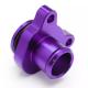 CNC Custom Precision Car Water Pipe Joint with Clamp Anodizing Aluminum Accessories
