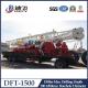 600m 1000m 1500m truck trailer mounted hydraulic water well drilling rig machine