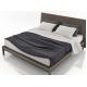 Solid Wood Custom Made Furniture Bed With Natural Latex Pocket Spring Mattress