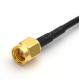 SMA Plug To Waterproof BNC Jack Rg174 Antenna Cable