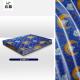 TUV Width 2.25m Woven Mattress Fabric Blue Printable Polyester Fabric