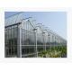 Rectangular Transparent Glass Greenhouse High Durability Wind Resistant Low Maintenance