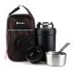 Double Wall Vacuum Insulated Food Container Pots Food Flask Warmer Thermos Food Jar Lunch Box 800ML