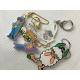 Acrylic Cartoon Character Charms , Cute Keychain Charms Exquisite Workmanship