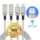 2A Stylish LED Light USB Data Cable For Iphone Micro Usb To 8 Pin Fast Charging