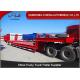 Low Bed Trailer , 3 axles 80T lowbed trailer , 4 axles 80T lowbed trailer