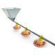 Adjustable Speed Chicken Feeding Line Poultry Pan Feeding System
