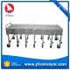 Gravity Steel Wheel Conveyor,Expandable Wheel Conveyor,Flexible Roller Conveyor