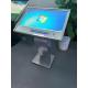 Free Stand Indoor Touch Screen Self Service Kiosk 43 Inch With QR Scanner