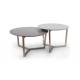 High Quality Home Goods Metal Frame Legs Round Coffee Table