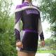 Quick Dry Purple All Star Cheer Uniforms With Customized Patterns