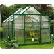 Sturdy Aluminum Framing Small 10mm Twin-wall Hobby Polycarbonate Greenhouses