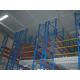 Industrial Multi Tier Mezzanine Rack / Metal Storage Shelves ISO9001