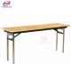 Folding Rectangle Hotel Banquet Table Stainless Steel Frame
