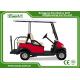 Electric Golf Carts With 17A Off Board Charger 4 Seaters Red/Trojan Battery