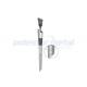 Customed 8" Overall Length Stainless Steel Wine Pour Spout With Stopper