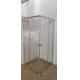 Aluminium Corner Entry Shower Door 900x900x1850mm,high Chrome,6/8mm temer glass