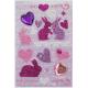 Non Toxic Safe Recollections Bling Stickers Soft Self Adhesive With Silk Printing