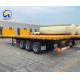 Semi-Trailer 45FT 3axles 4 Axles Flatbed for Tansporting Container Certification GCC
