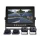 Rear view mirror monitor ODM IP68 Harvester Car Security Camera Kit For Navigation All In One Display