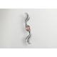 Zinc Alloy Acrylic Diamond  Electroplated Furniture Pulls for Cabinet Cupboard