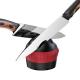 Red Black Plastic Knife Sharpener With Suction Cup For Housewife