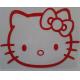 Eco-Friendly Custom Vinyl Lettering Decals Waterproof For Wall With Cute Cat Style
