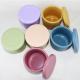 Multi Functional Silicone Bowl Set , Silicone Containers With Lids BSCI CE Certified